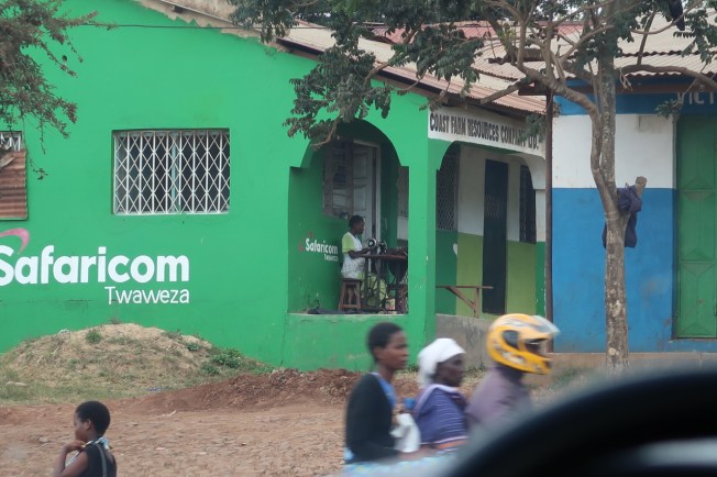 On the road to Tsavo, Kenya
